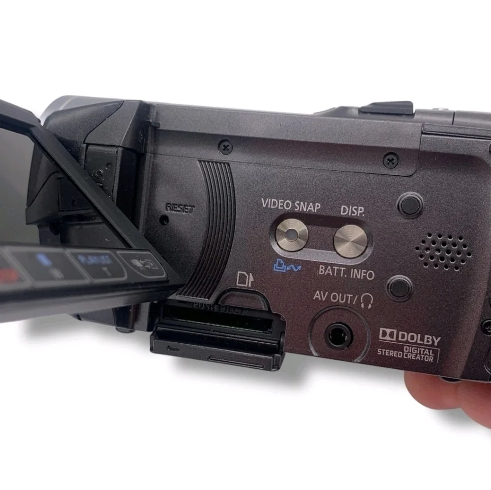 Canon VIXIA HF R200 Full HD 1080p AVCHD Camcorder Turns On NO SCREEN New Battery